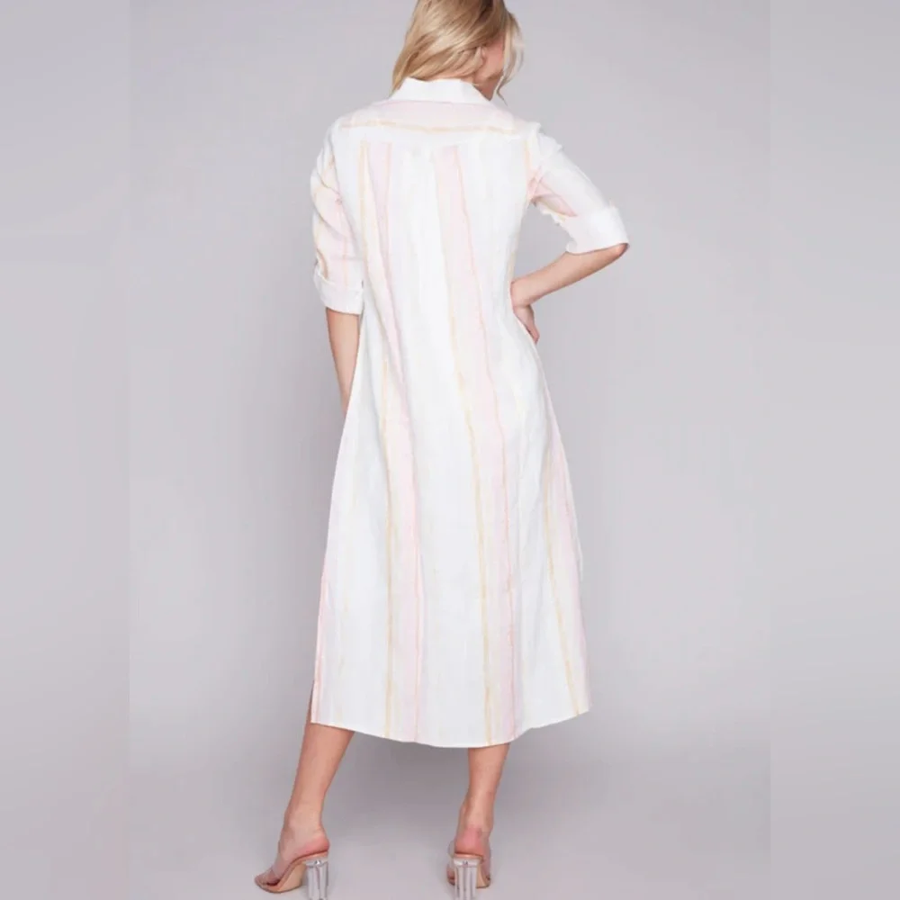 CHARLIE B 🛑🛑LINEN TUNIC-DRESS - Picture 6 of 11